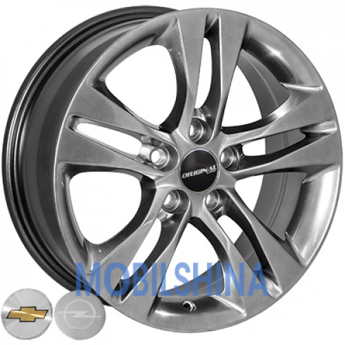 R16 6.5 5/105 56.6 ET39 Zf TL0325 Hyper black (Насыщенный черный, иногда темно-серебристый) (литой)