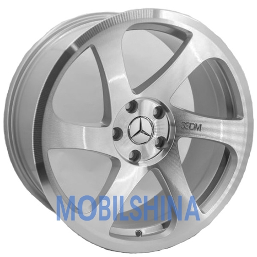 R18 8.5 5/112 66.6 ET35 Replica Mercedes GT 129 Mist silver (литой)