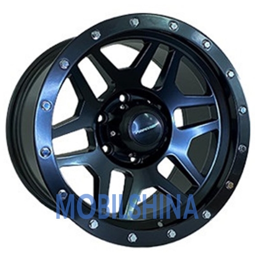 R17 9 6/139.7 110 ET0 Off road wheels OW6007 black matt (литой)