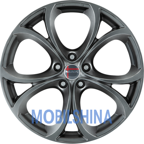 R18 8 5/110 65.1 ET34 Mak Lario Brushed Titanium (Матовый титан) (литой)