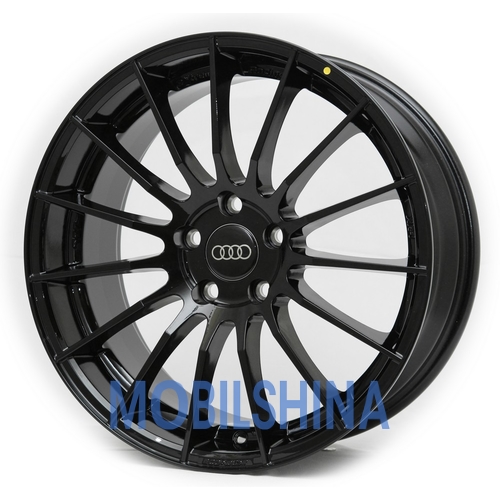 R18 8 5/112 73.1 ET38 Replica Audi (FF05) Gloss Black (Черный глянец)