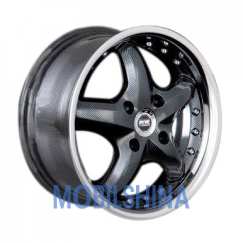 R16 7 5/112 73.1 ET40 Racing wheels H-303 Карбон серый (литой)