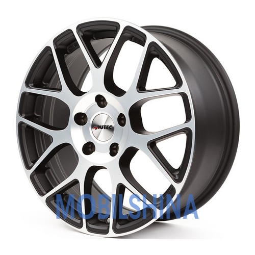 R17 7.5 5/120 70.1 ET37 Autec Hexano Black Matt Polished (Черный матовый полированный) (литой)