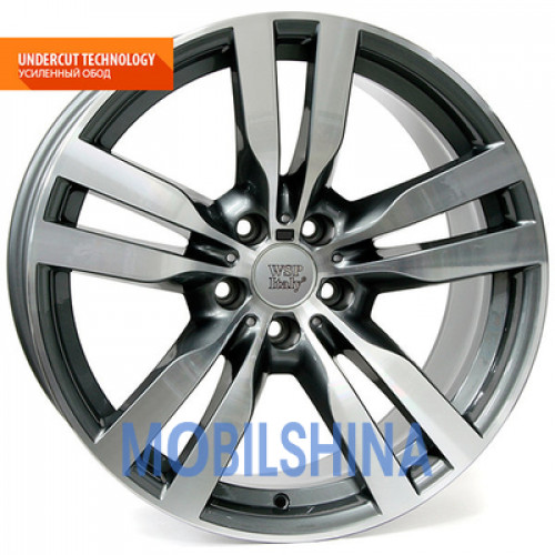 R22 10 5/120 74.1 ET40 Wsp italy BMW (W672) Pandora X6 Anthracite polish (литой)