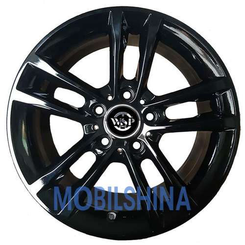 R17 8 5/120 72.6 ET53 Wsp italy BMW (W681) Achille Gloss Black (Черный глянец) (литой)