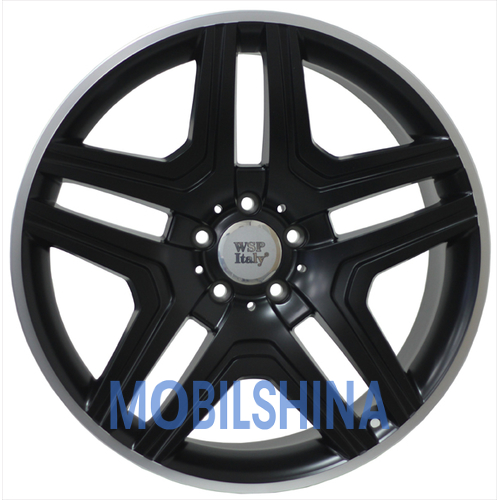 R21 10 5/112 66.6 ET56 Wsp italy Mercedes (W766) AMG Nero dull black polished (литой)