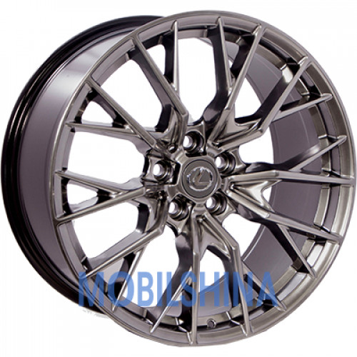 R19 8 5/114.3 60.1 ET30 Zorat wheels BK5137 Hyper black (Насыщенный черный, иногда темно-серебристый) (литой)