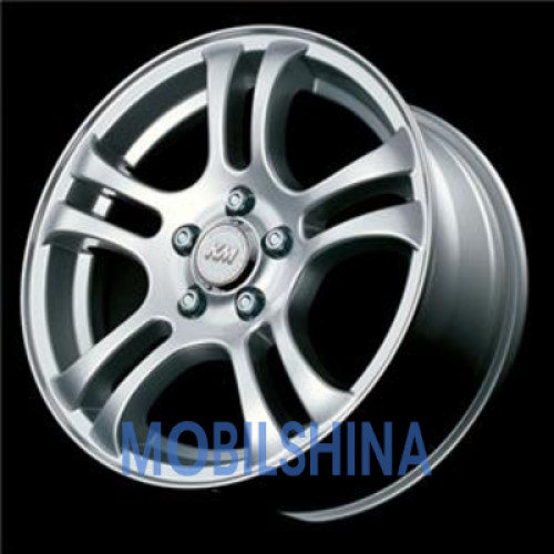 R15 6.5 5/112 66.6 ET37 Kormetal KM 135 Storm Silver (Серебро) (литой)