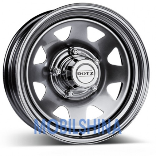 R16 7 6/139.7 93 ET24 Dotz Dakar Dark polish (литой)