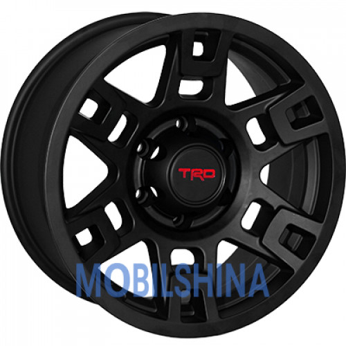 R17 8 6/139.7 106.1 ET0 Zorat wheels D6082 black matt (литой)