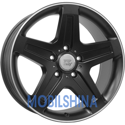 R19 9.5 5/130 84.1 ET50 Wsp italy Mercedes (W779) Nagano dull black polished (литой)